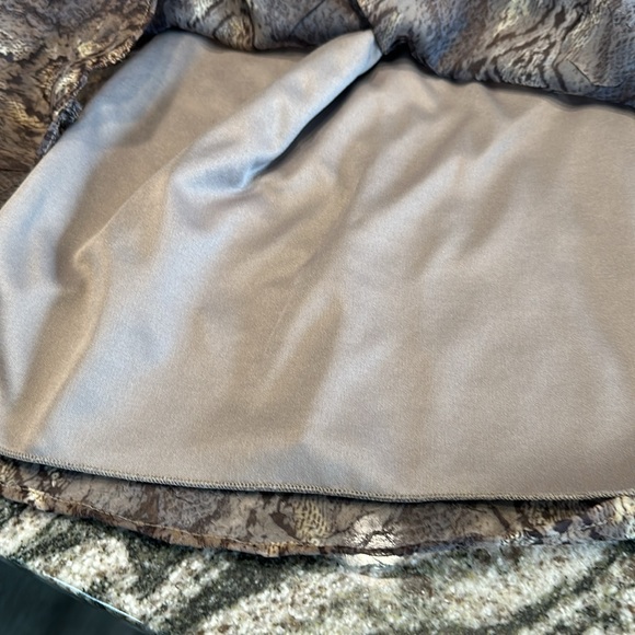 B. Moss brown snakeskin print dress size small - Picture 10 of 10